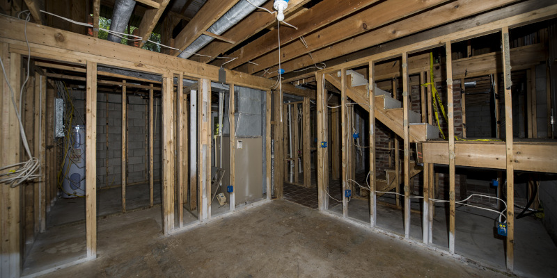 Basement Renovation in Greensboro, North Carolina